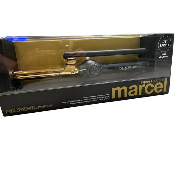 PAUL MITCHELL Pro Express Gold Titanium Curling Iron, Fast-Heating .75” Barrel - Picture 3 of 5